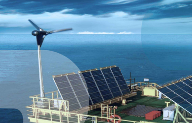 Dự án điện mặt trời tích hợp vào trang trại điện gió ngoài khơi chứng minh tiềm năng to lớn của việc kết hợp cả hai công nghệ “xanh” này với nhau.